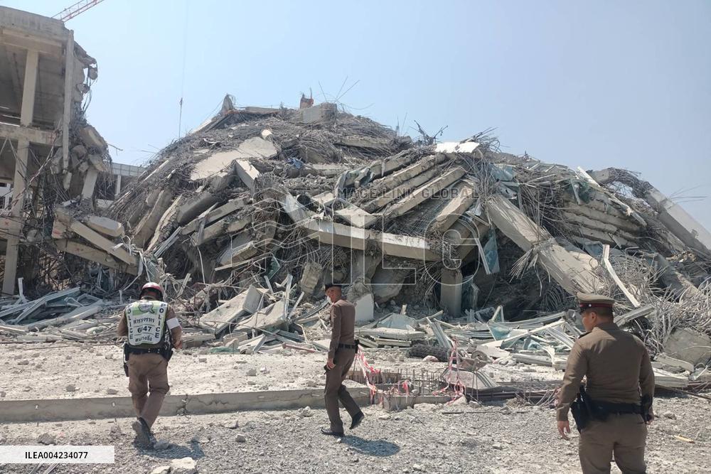 Myanmar-Bangkok Earthquake Aftermath