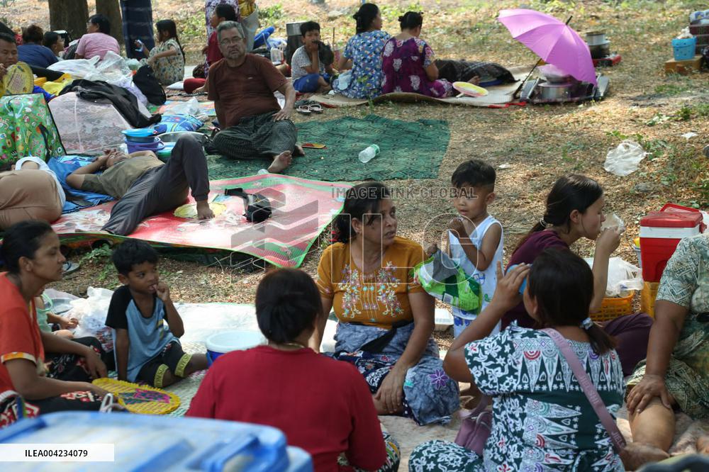 Myanmar-Bangkok Earthquake Aftermath