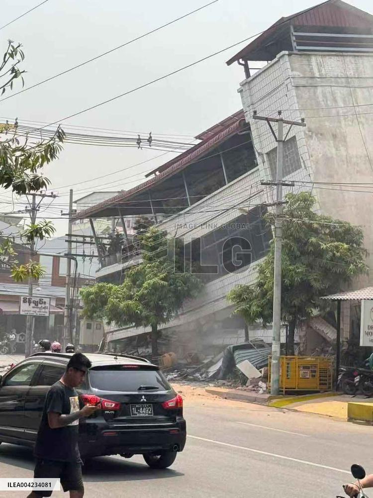 Myanmar-Bangkok Earthquake Aftermath