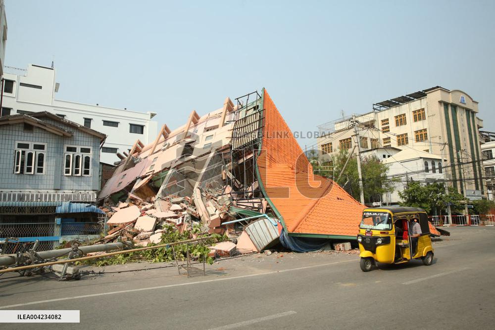 Myanmar-Bangkok Earthquake Aftermath