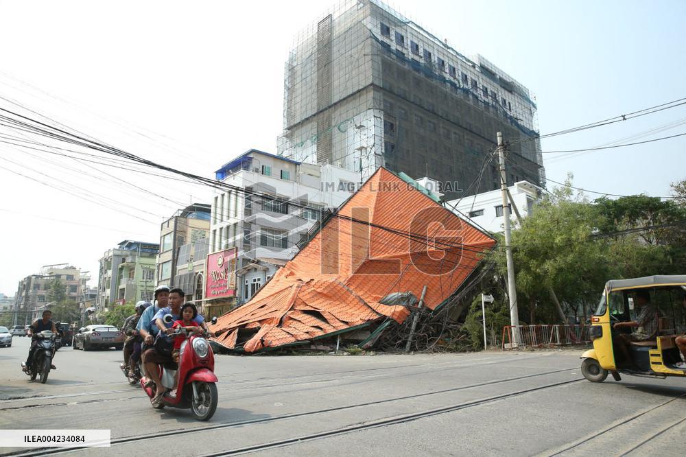 Myanmar-Bangkok Earthquake Aftermath