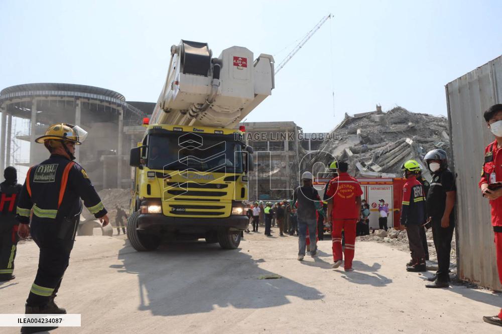 Myanmar-Bangkok Earthquake Aftermath