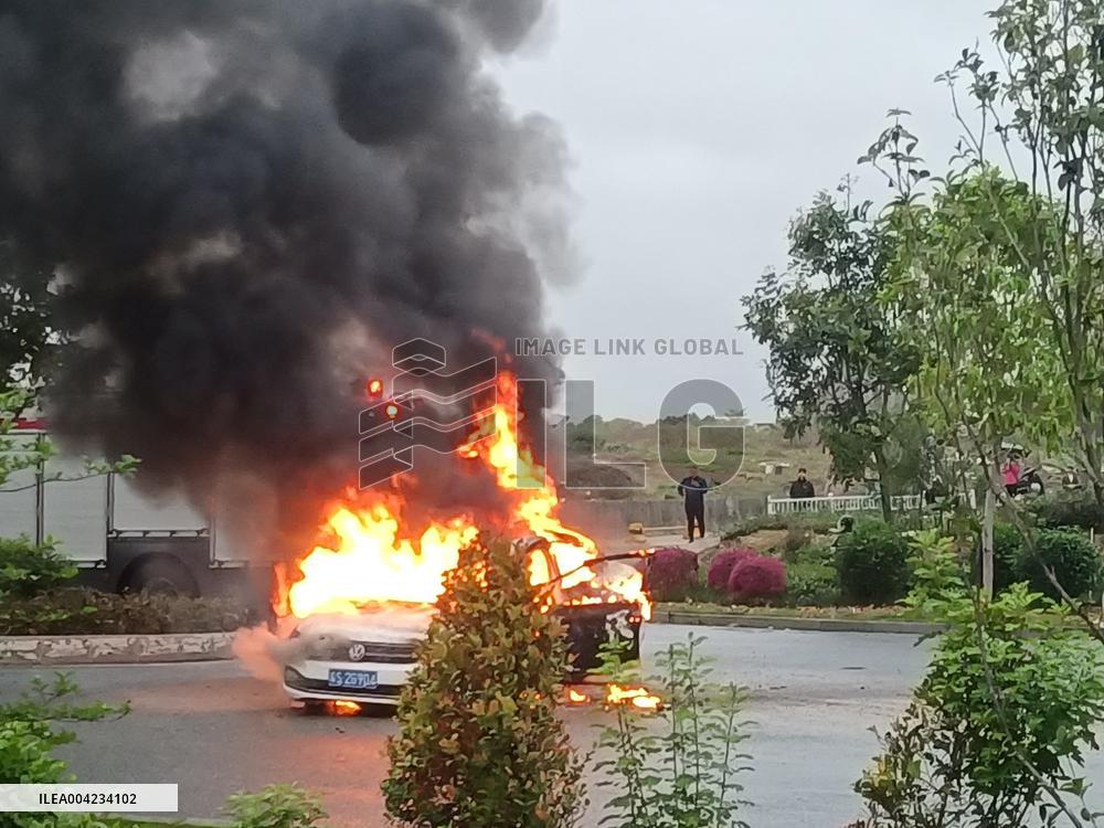 Spontaneous Combustion Car