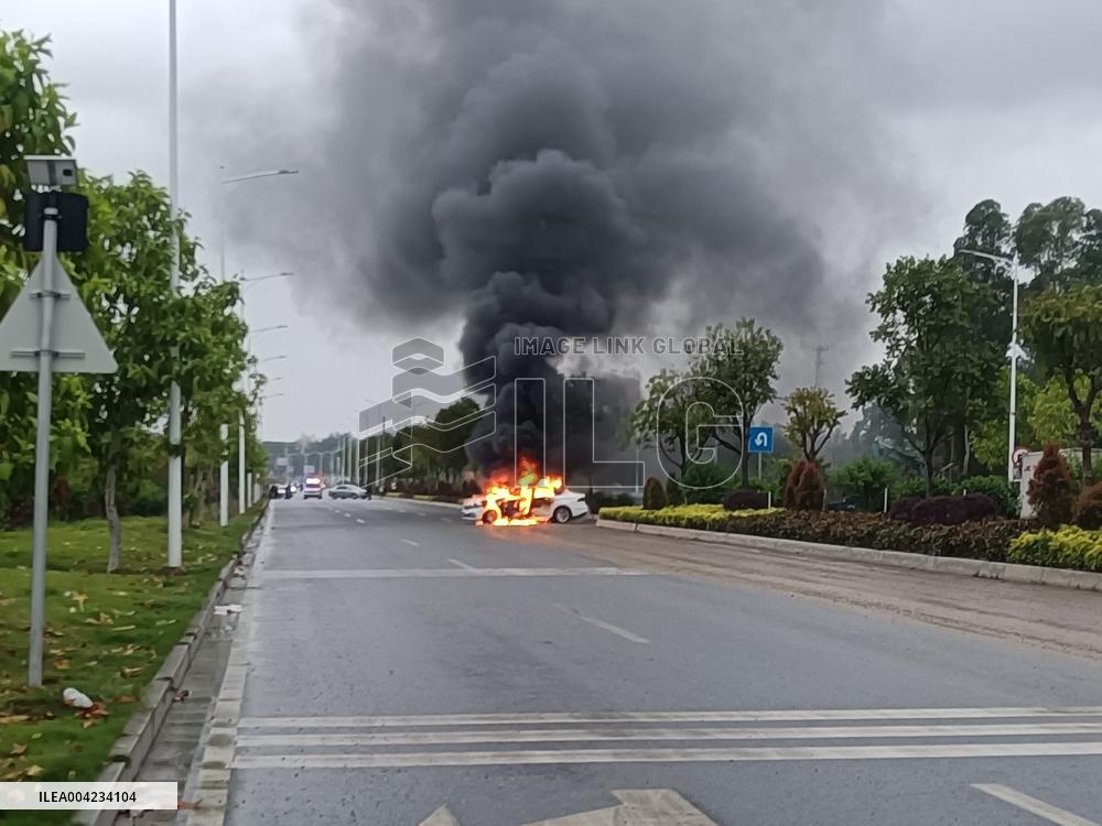 Spontaneous Combustion Car