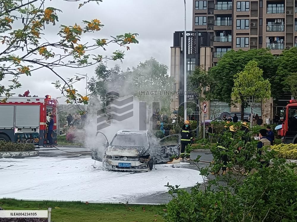 Spontaneous Combustion Car