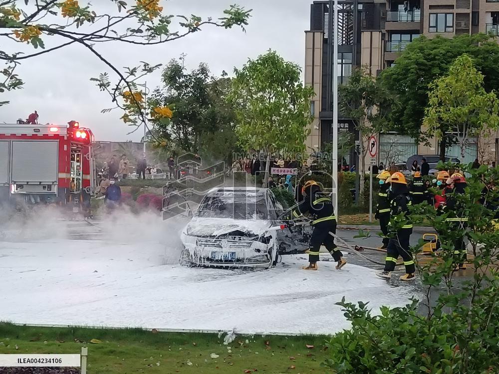 Spontaneous Combustion Car