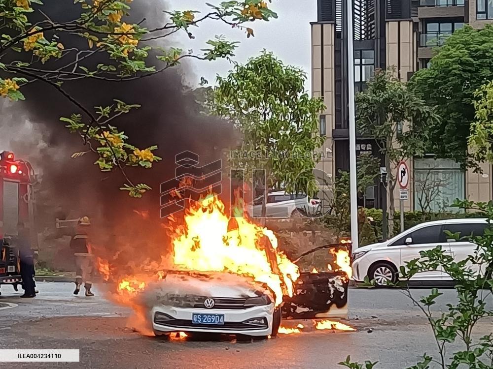 Spontaneous Combustion Car