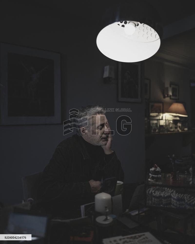 Antoine de Caunes Portrait - Paris