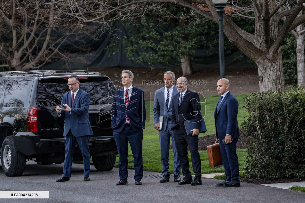 President Donald Trump Departs Washington