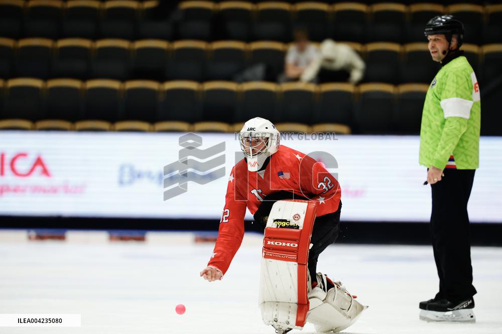 BANDY WORLD CHAMPIONSHIP 2025 SEMIFINAL SWEDEN - USA