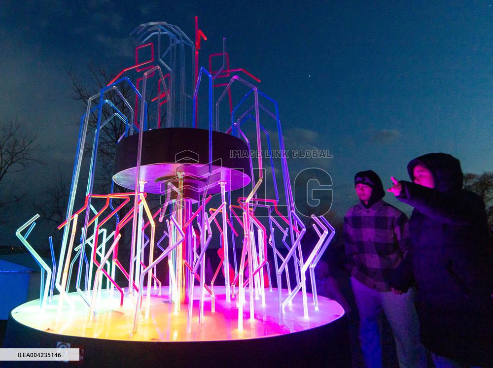 Toronto Light Show - Canada