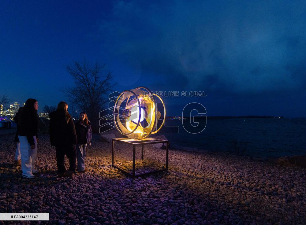 Toronto Light Show - Canada
