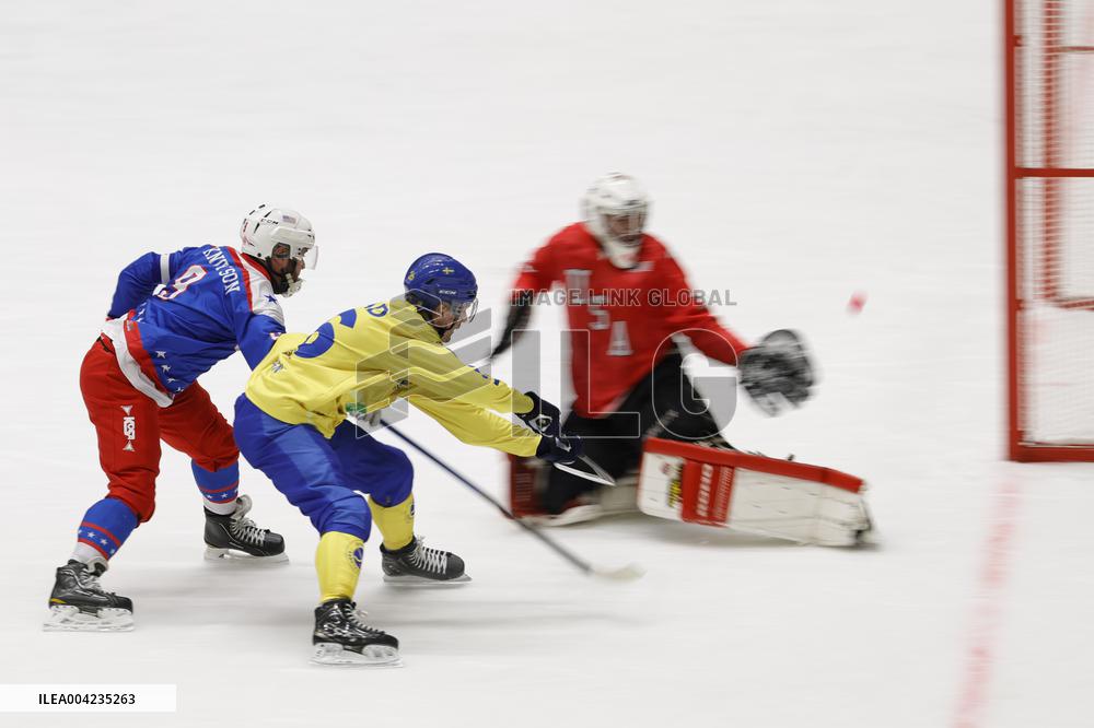 BANDY WORLD CHAMPIONSHIP 2025 SEMIFINAL SWEDEN - USA