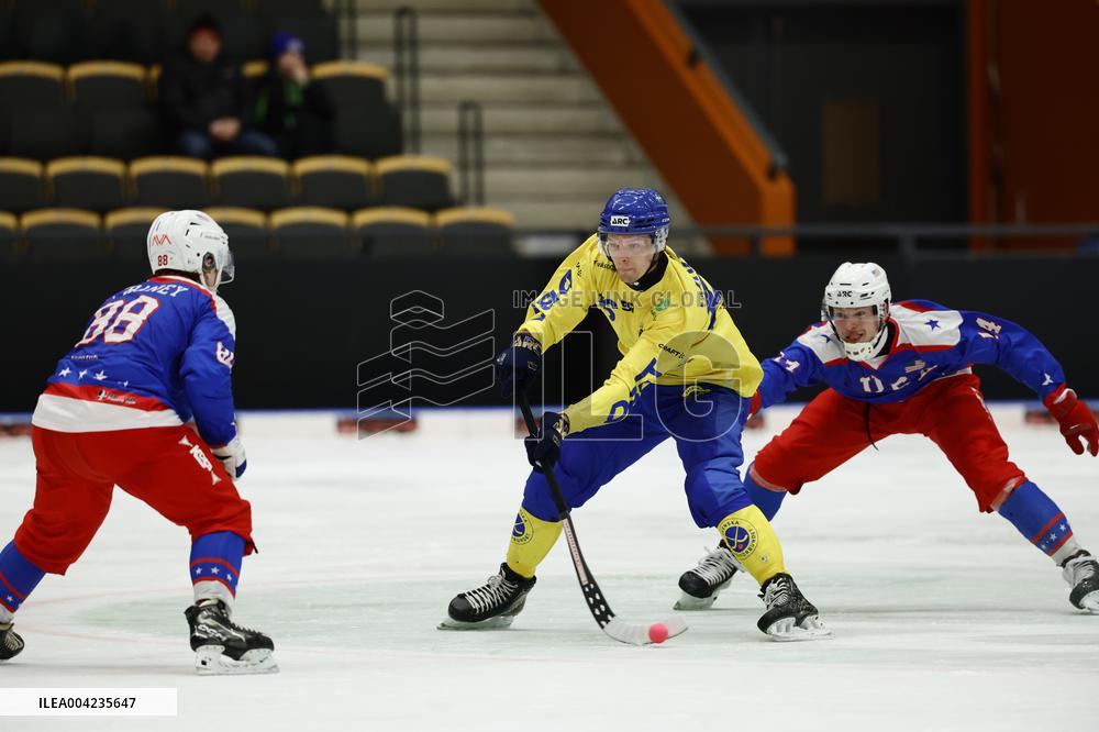BANDY WORLD CHAMPIONSHIP 2025 SEMIFINAL SWEDEN - USA