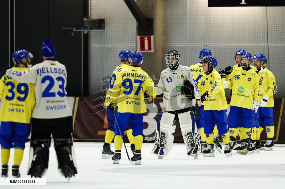 BANDY WORLD CHAMPIONSHIP 2025 SEMIFINAL SWEDEN - USA