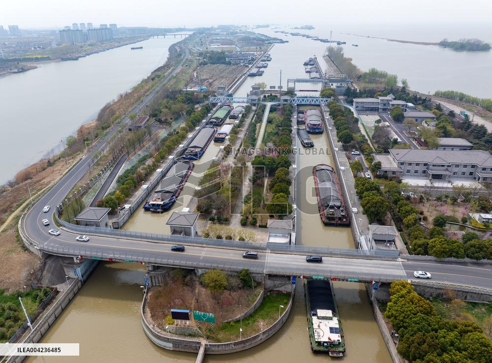 Subei Irrigation Canal Water Transport