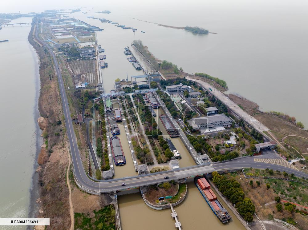 Subei Irrigation Canal Water Transport