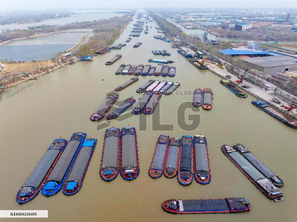 Subei Irrigation Canal Water Transport