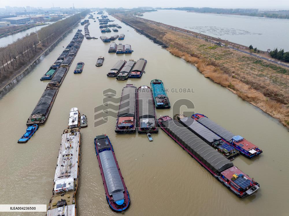 Subei Irrigation Canal Water Transport