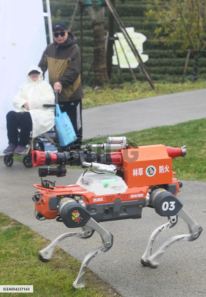 Fire Fighting Intelligent Robot Dog