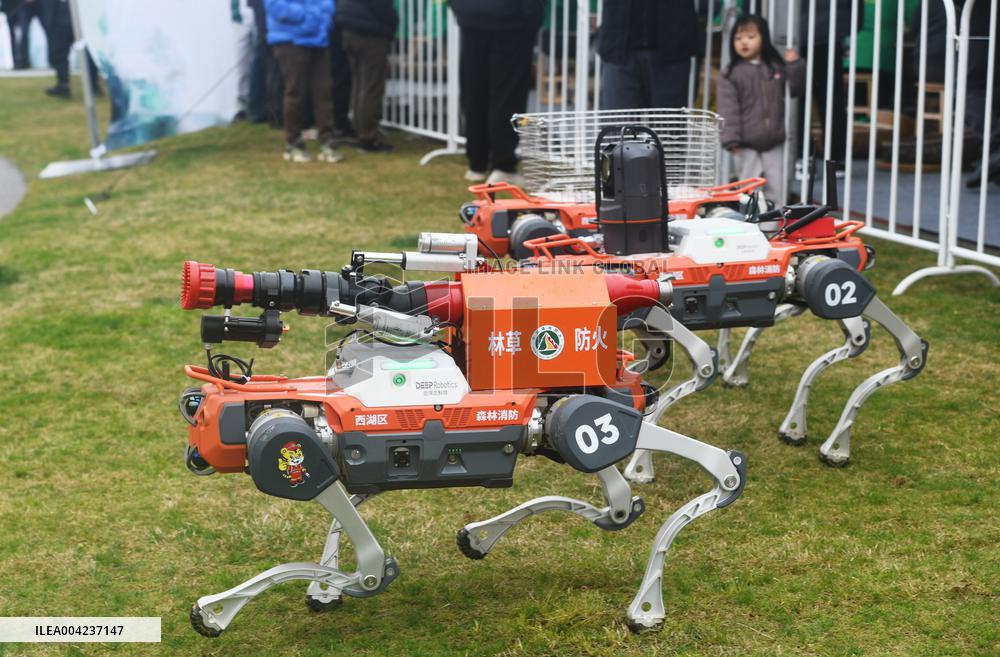 Fire Fighting Intelligent Robot Dog