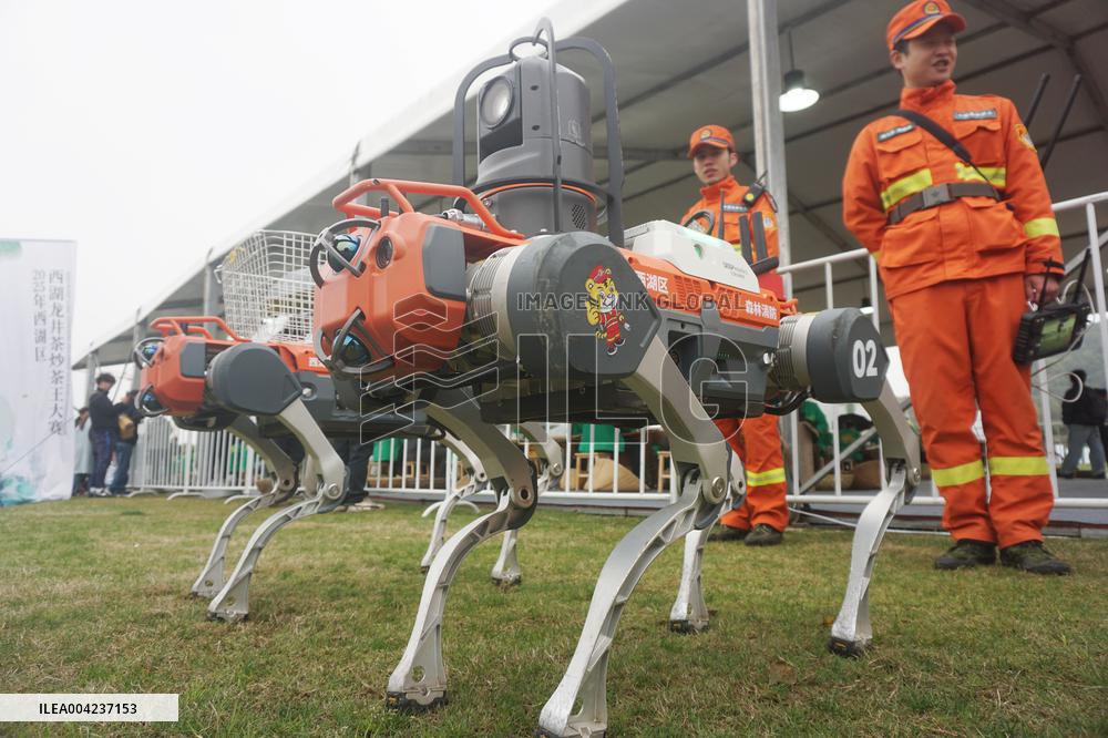 Fire Fighting Intelligent Robot Dog