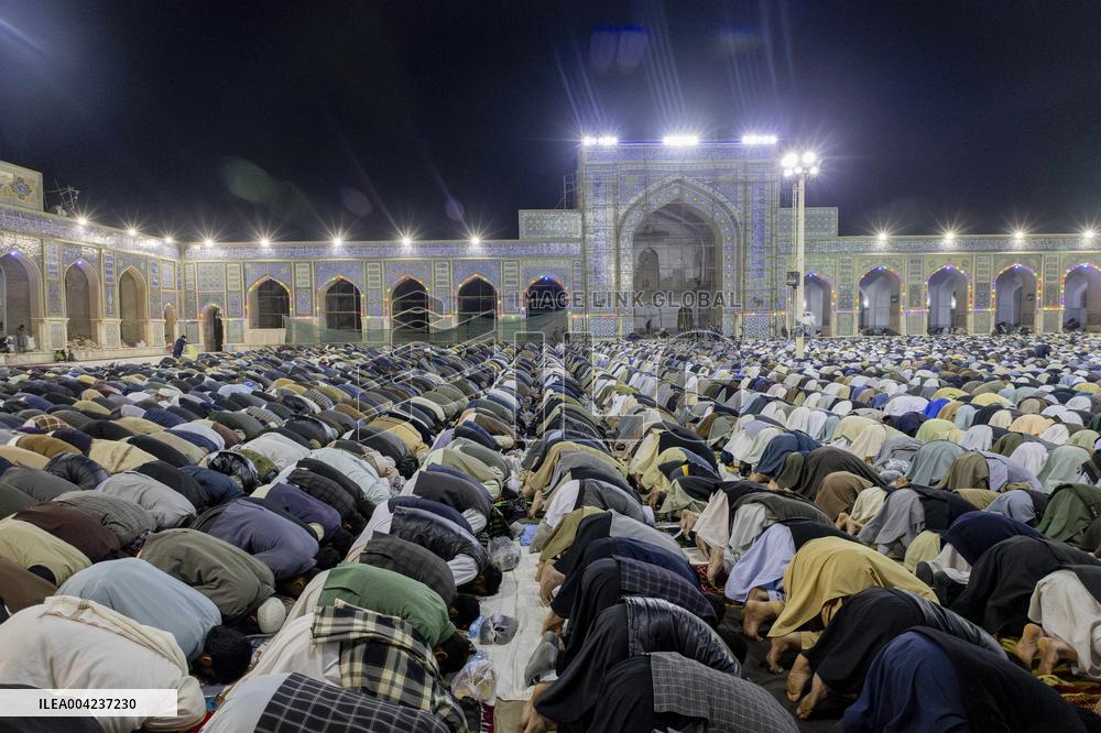 Friday Prayer At Herat Blue Mosque - Afghanistan