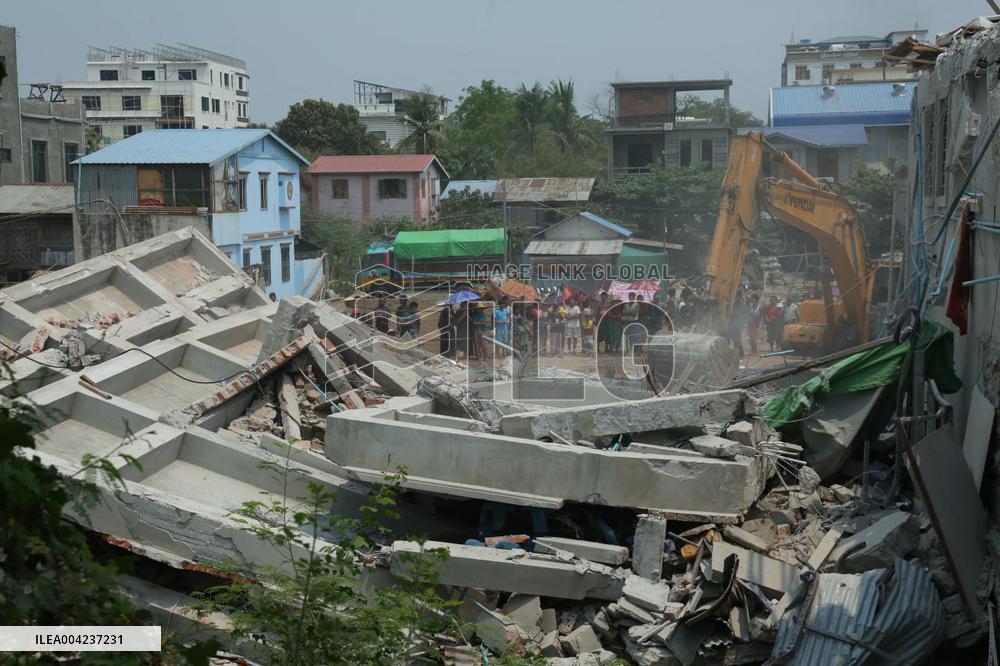 Myanmar Earthquake - Race To Find Survivors - Mandala