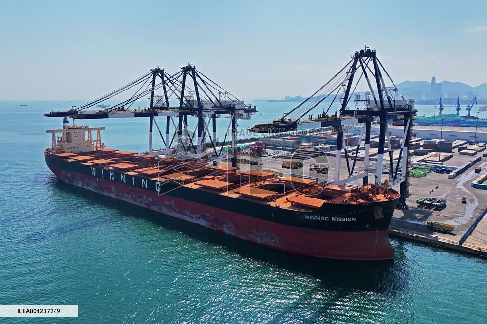 China Port Throughput Ranks First in The World in 2024
?