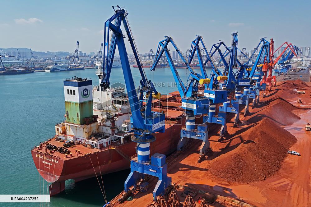 China Port Throughput Ranks First in The World in 2024
?