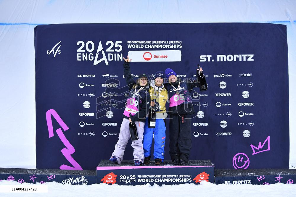 FIS Snowboard, Freestyle and Freeski World Championships - Switzerland