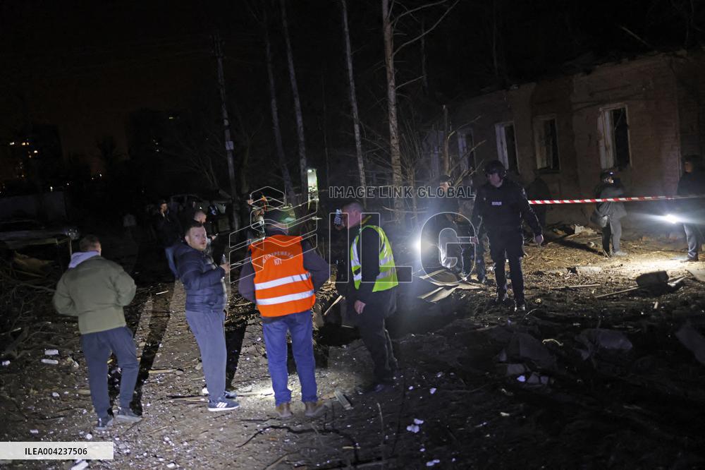 Russian troops hit military hospital in Kharkiv