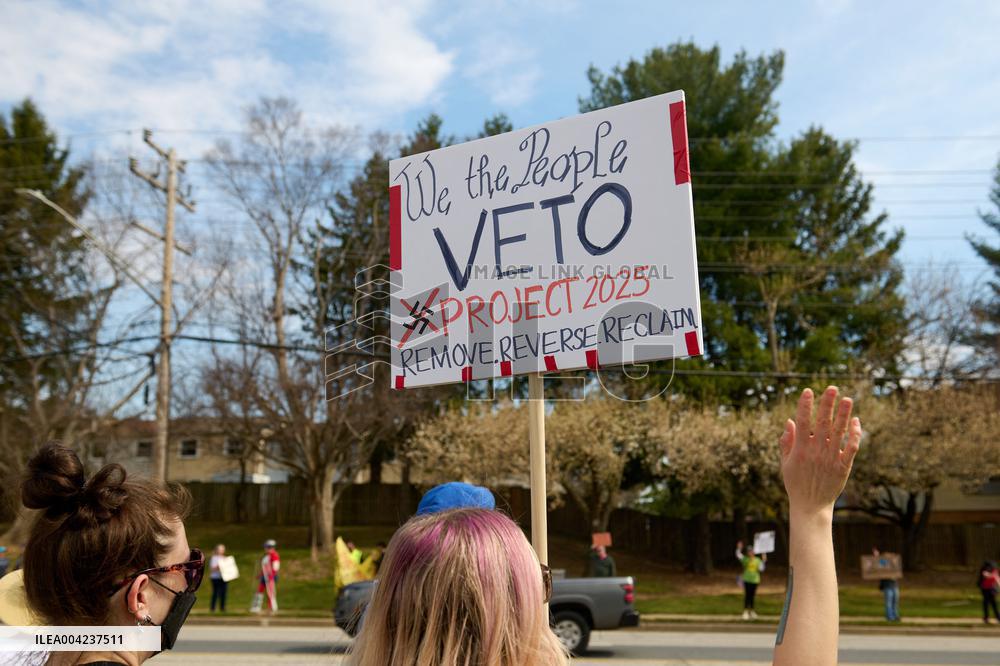 Tesla Takedown Global Day Of Action - Baltimore