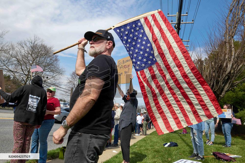 Tesla Takedown Global Day Of Action - Baltimore