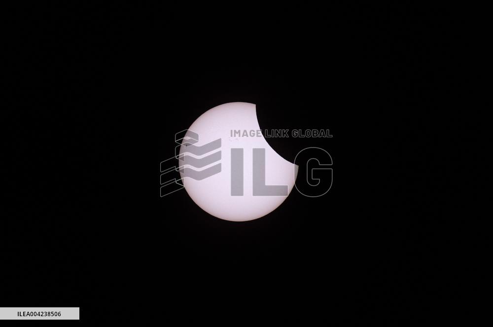 Parial Solar Eclipse - France