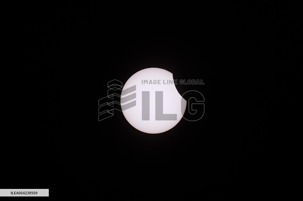 Parial Solar Eclipse - France