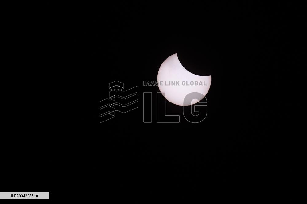 Parial Solar Eclipse - France