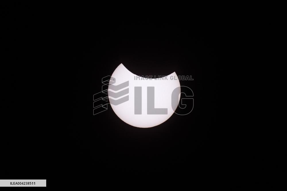 Parial Solar Eclipse - France