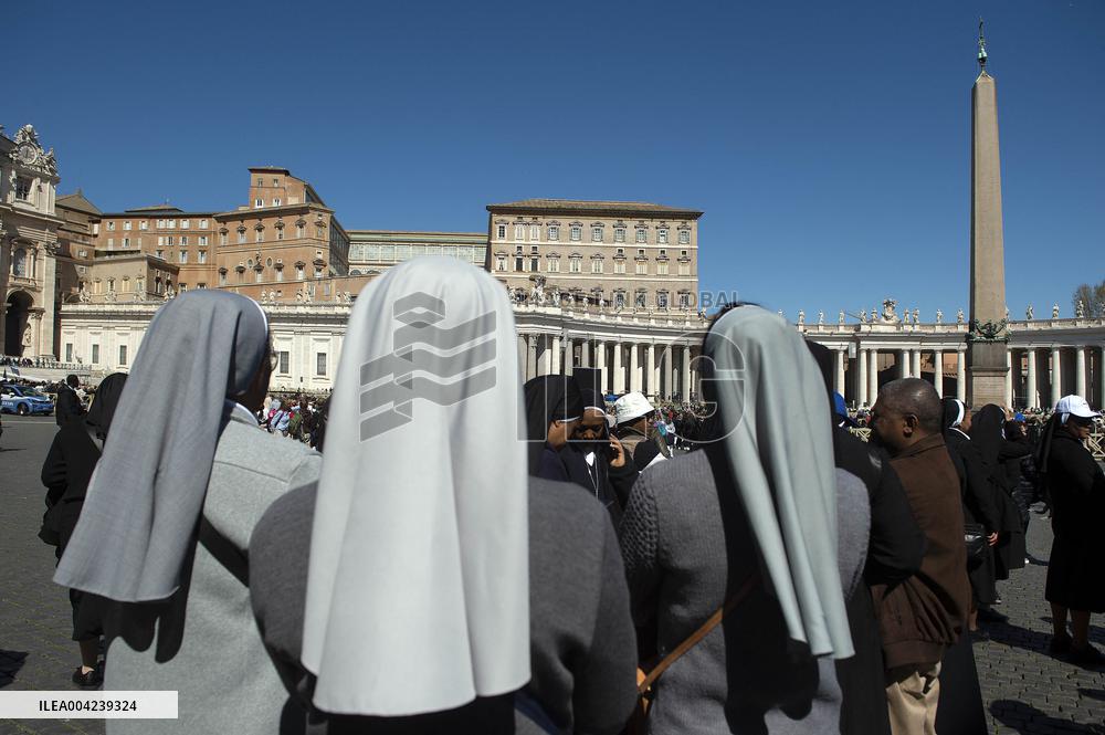 Pope is unavailable due to illness and will not lead the Angelus prayer - Vatican