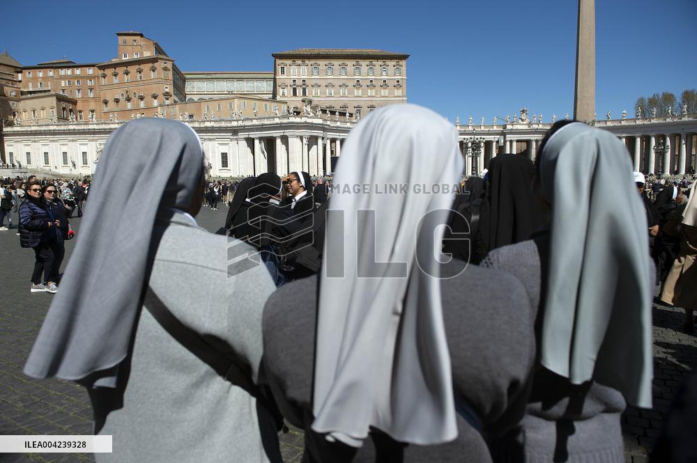 Pope is unavailable due to illness and will not lead the Angelus prayer - Vatican