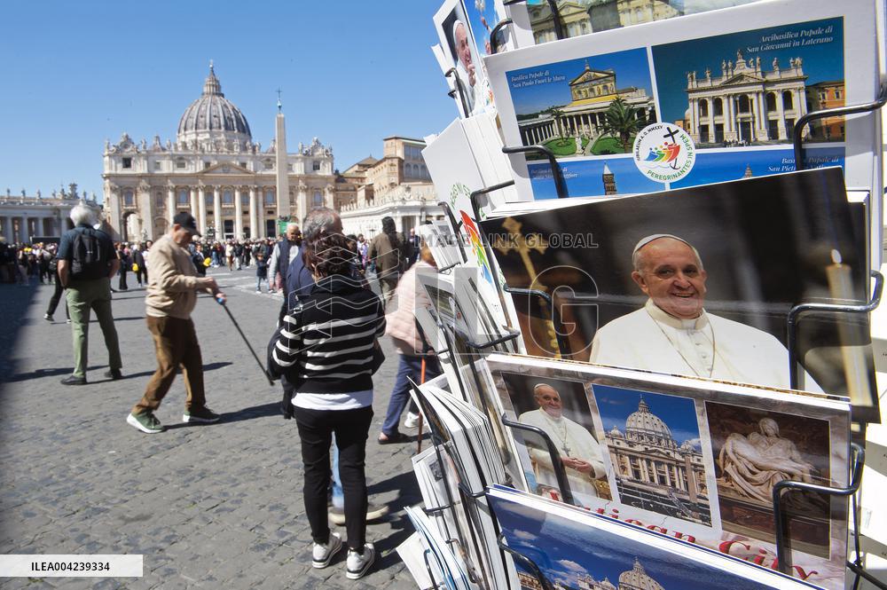 Pope is unavailable due to illness and will not lead the Angelus prayer - Vatican