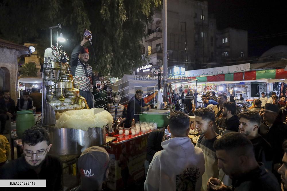 People Prepare For Eid Al Fitr In Idlib - Syria