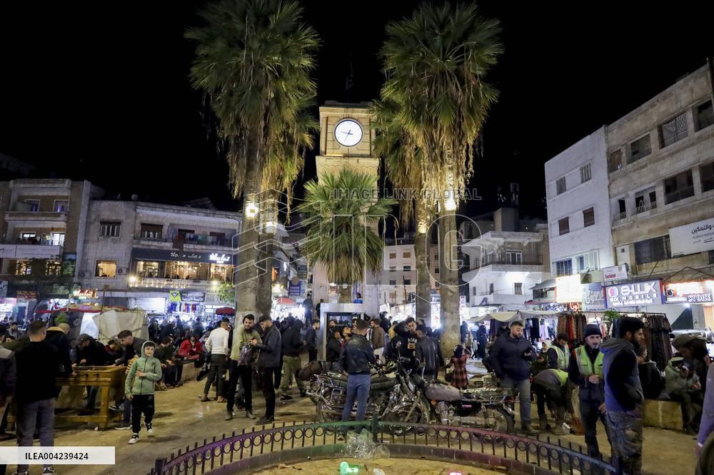 People Prepare For Eid Al Fitr In Idlib - Syria