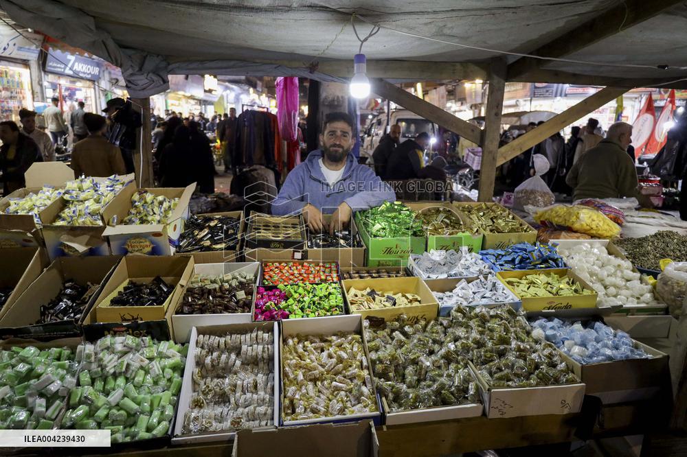 People Prepare For Eid Al Fitr In Idlib - Syria