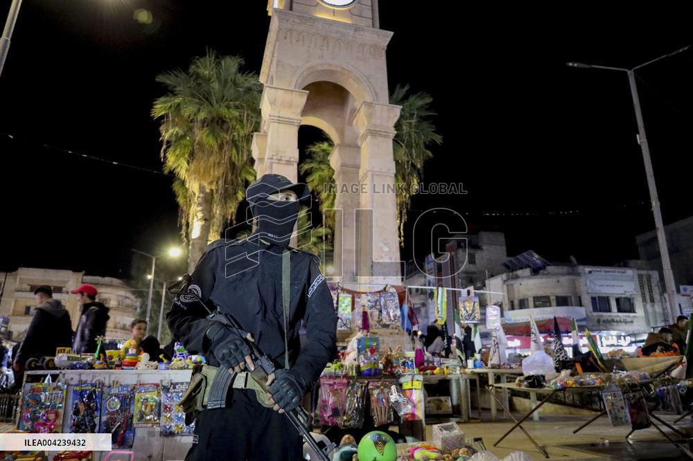 People Prepare For Eid Al Fitr In Idlib - Syria