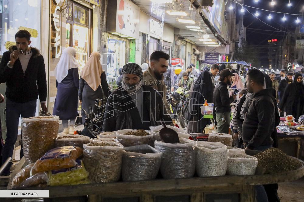 People Prepare For Eid Al Fitr In Idlib - Syria