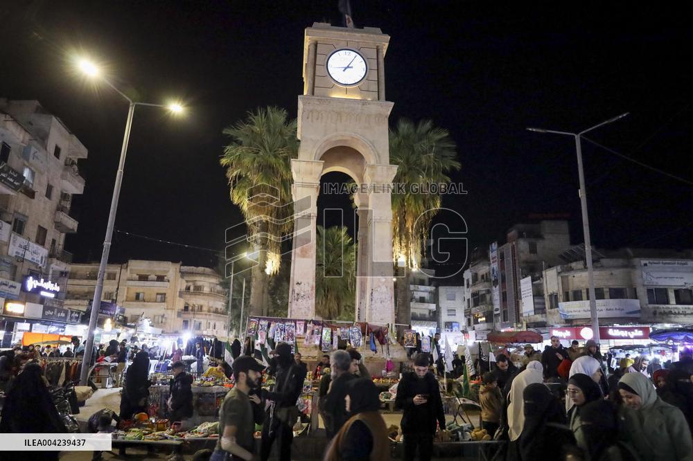 People Prepare For Eid Al Fitr In Idlib - Syria
