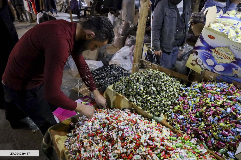 People Prepare For Eid Al Fitr In Idlib - Syria