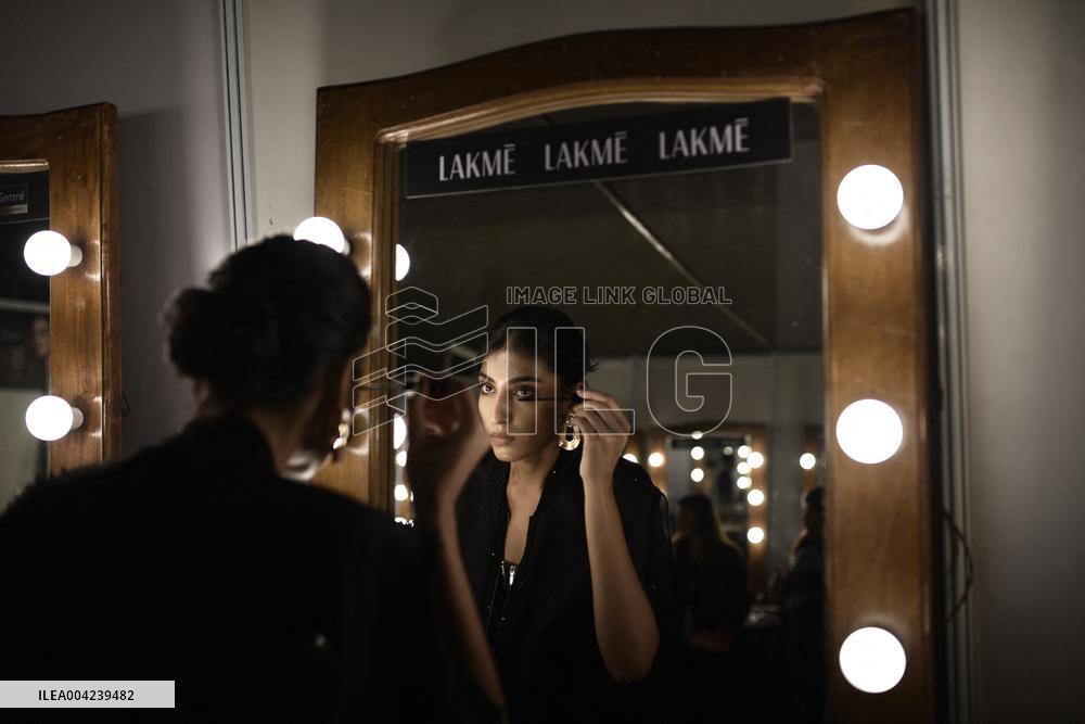 Lakme Fashion Week Backstage In Mumbai
