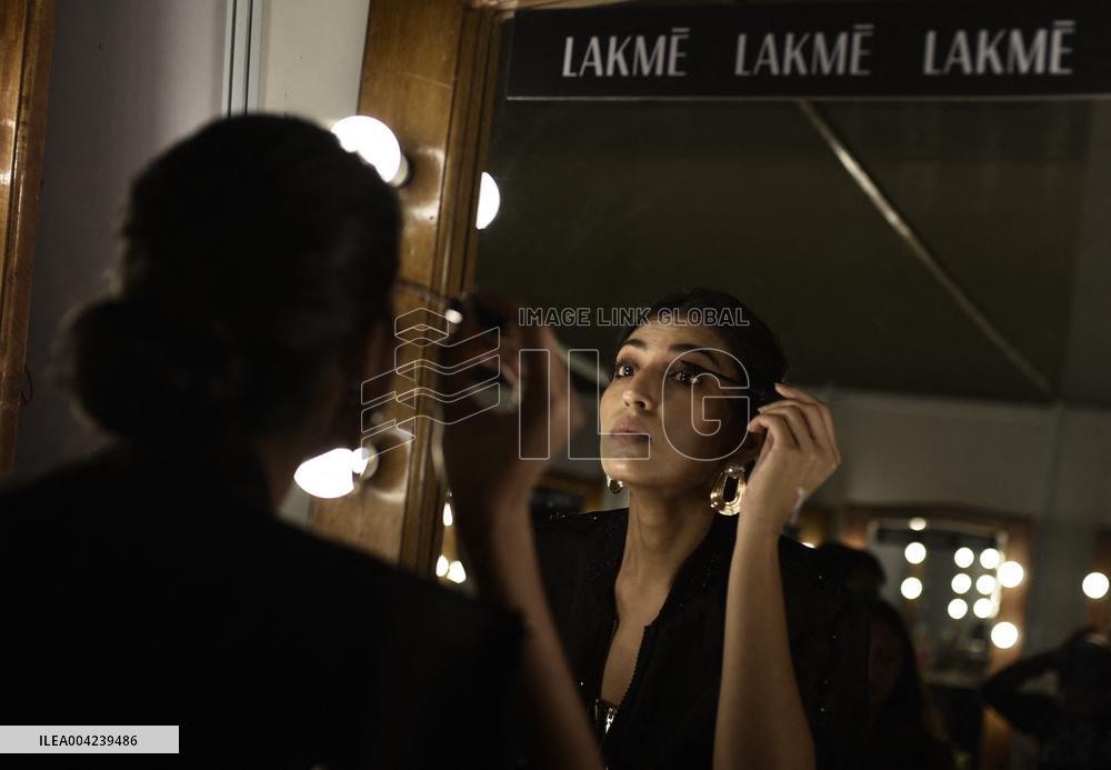 Lakme Fashion Week Backstage In Mumbai